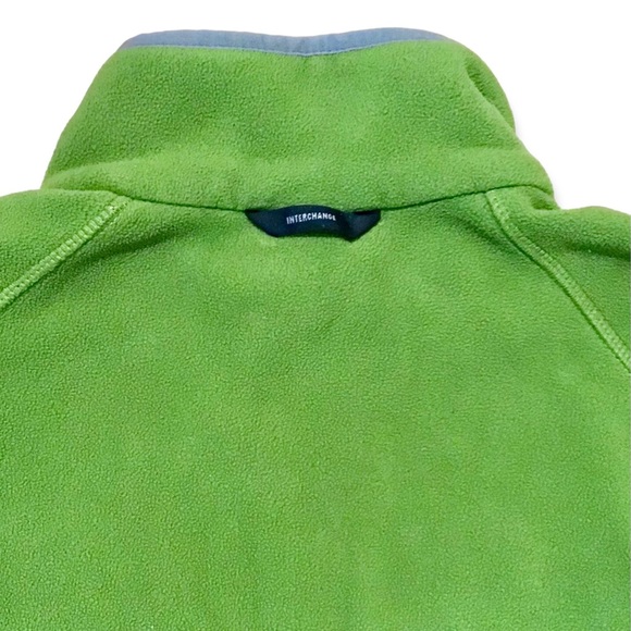 COLUMBIA | Interchange Fleece Jacket Full Zip Green Large - Picture 10 of 13